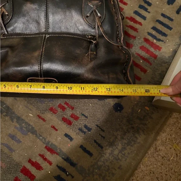 Bed Stu Black Rockababy Leather Tote - Picture 10 of 16